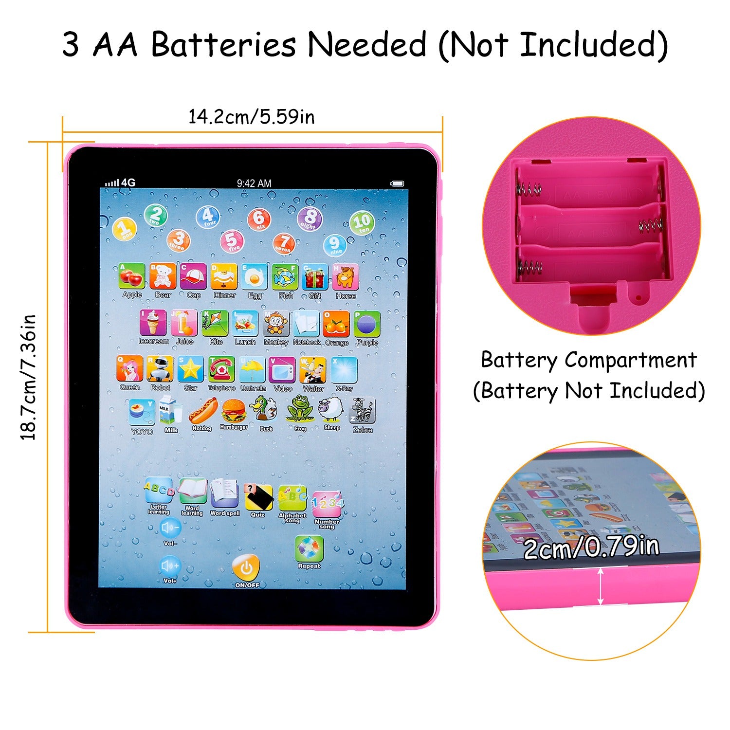 Baby Learning Tablet